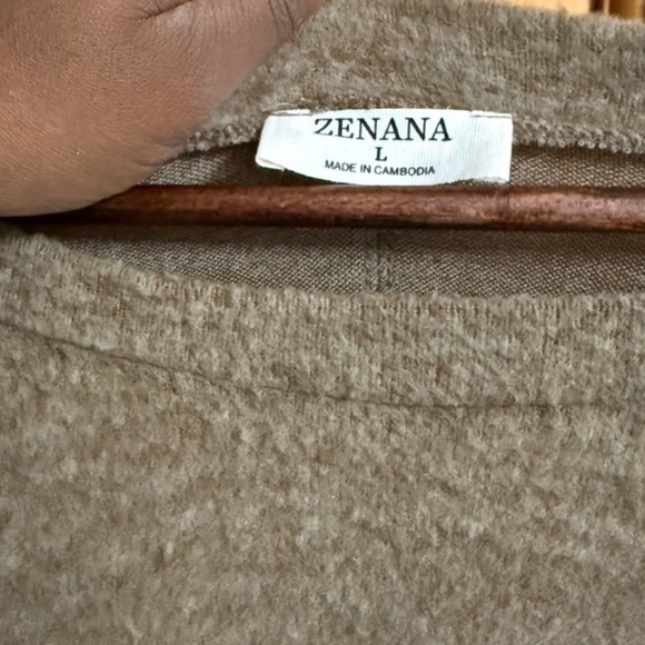 ZENANA Brown Women's Soft Sweater - Picture 5 of 5